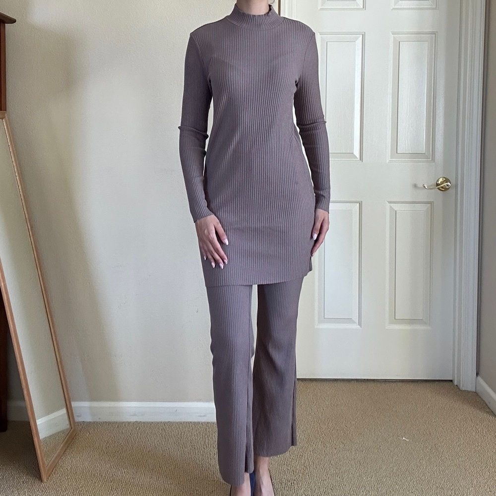 Mauve 2-piece Co-ord Set